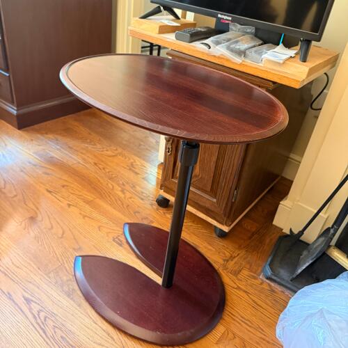 Height Adjustable Side Table - 32"-37"