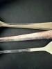 Silverplate Serving Pieces, Flatware, and Pyrex Insert - 4