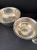 Silverplate Serving Pieces, Flatware, and Pyrex Insert - 13