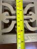 Pair of Decorative Brass Trivets with Floral Motif - 7