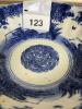 Blue and White Transferware Bowl - 8