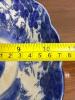 Blue and White Scalloped Porcelain Bowl in Asian-Style - 7