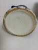 Tow Antique Blue and White Spongeware Pitchers - 6