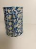 Tow Antique Blue and White Spongeware Pitchers - 8
