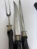 Flint Stainless Vanadium Carving Utensils with Box - 3