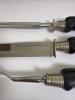 Flint Stainless Vanadium Carving Utensils with Box - 4
