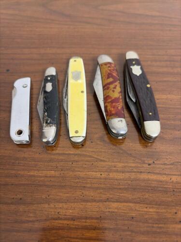 Vintage Assortment Pocket Knives