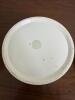 Wedgwood Embossed Queens Ware Biscuit Barrel with Lid - 4