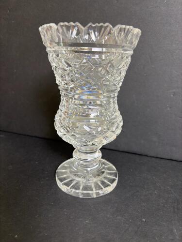 Waterford Cut Crystal Vase Pedestal
