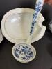 Blue Danube Blue Onion-Style Porcelain Serving Pieces - 6