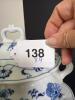 Blue Danube Blue Onion-Style Porcelain Serving Pieces - 22