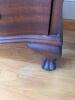 Antique-Style Slant Front Secretary Desk with Cabriole Legs - 6