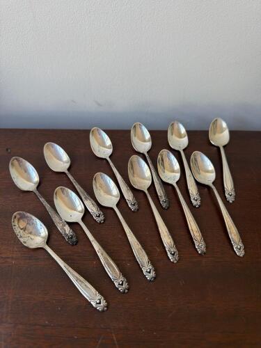 Wallace Sterling Silver Teaspoons Classic Style