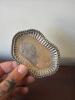 Sterling Silver Dishes with Ornate Edge Designs, 61 grams - 2