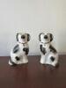 Pair of Staffordshire-Style Ceramic Dog Figurines