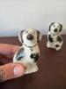 Pair of Staffordshire-Style Ceramic Dog Figurines - 2