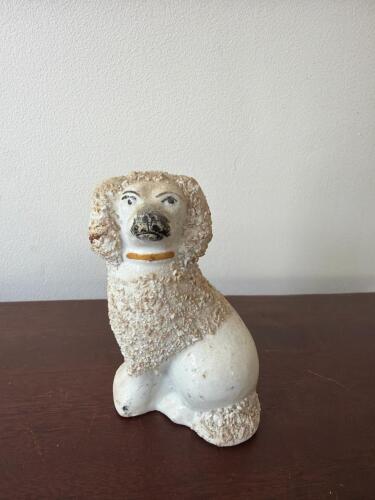 Staffordshire-Style Ceramic Spaniel Dog Figurine