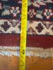 Hand-Knotted Oriental-Style Wool Rug with Geometric Borders - 7