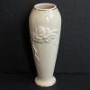 Lenox Porcelain Vase with Embossed Floral Relief
