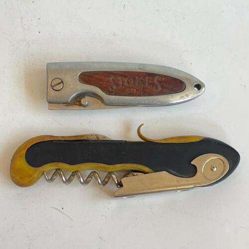 Stokes Multi-Tool Pocket Knife and Italian Corkscrew Opener