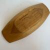 Hand Carved Wooden Bowl By Lance Roberts 1991 - 2