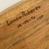 Hand Carved Wooden Bowl By Lance Roberts 1991 - 3