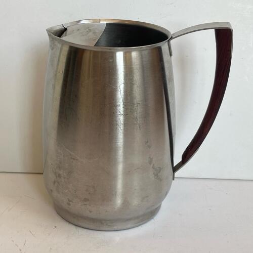 West Bend Stainless Steel Pitcher with Bakelite Handle
