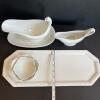 Assorted Lot Of White Porcelain Serving/Dishware - 10