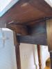 Sheraton-Style Drop Leaf Side Table With Two Drawers - 8