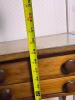 Sheraton-Style Drop Leaf Side Table With Two Drawers - 10