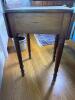 Sheraton-Style Drop Leaf Side Table With Two Drawers - 14