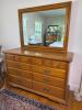 Dresser with Mirror in Traditional Style