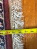 Oriental-Style Wool Area Rug With Floral Motif - 11