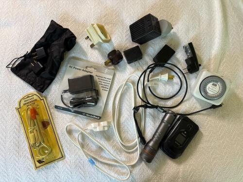 Assorted Electronic Accessories and Adapters