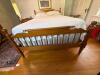 Wood Spindle Bed Frame in Traditional Style - 3