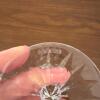 Three Assorted Waterford Crystal Stemmed Glasses - 6