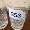 Set of Eight Waterford Crystal Tumblers in Two Sizes - 7