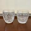 Six Waterford Crystal Cut Glass Tumblers - Two Styles - 3