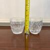 Six Waterford Crystal Cut Glass Tumblers - Two Styles - 7