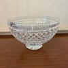 Waterford Crystal Cut Glass Footed Serving Bowl