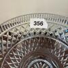 Waterford Crystal Cut Glass Footed Serving Bowl - 8