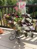 Decorative Metal Outdoor Planter