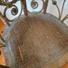 Antique Wicker and Wood High Chair Victorian-Style - 5