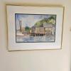 Framed Wall Art "Rickers Lobster Pound, Newcastle, N.H."