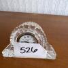 Small Waterford Crystal Quartz Mantel Clock - 7