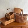Four Assorted Woven Baskets