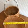 Four Assorted Woven Baskets - 15