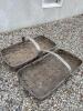 Pair of Large Rectangular Woven Wooden Baskets - 5