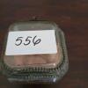 Victorian-Style Glass and Brass Jewelry Casket Box - 5