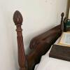 Four Poster Bed in Federal-Style Mahogany Finish - 3